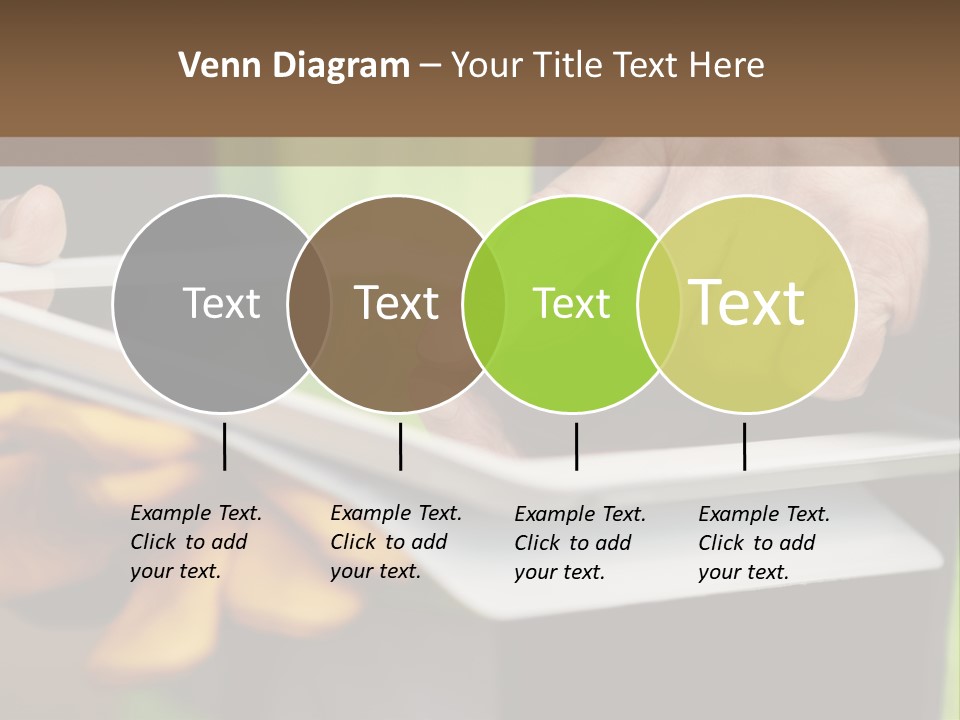 A Person Using A Tablet On A Table PowerPoint Template