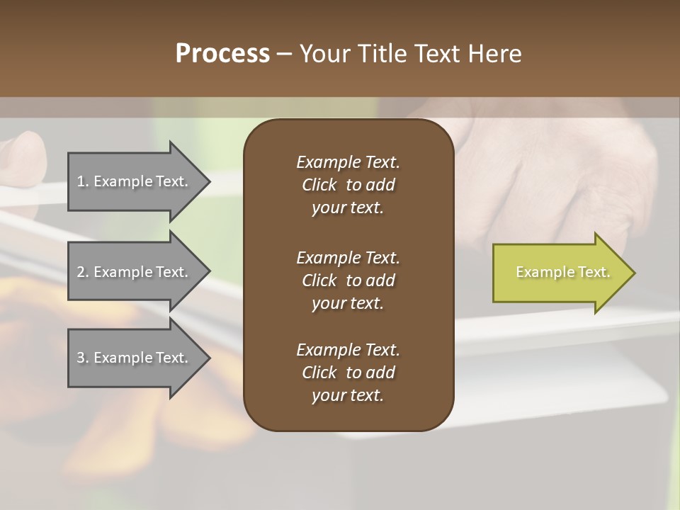 A Person Using A Tablet On A Table PowerPoint Template