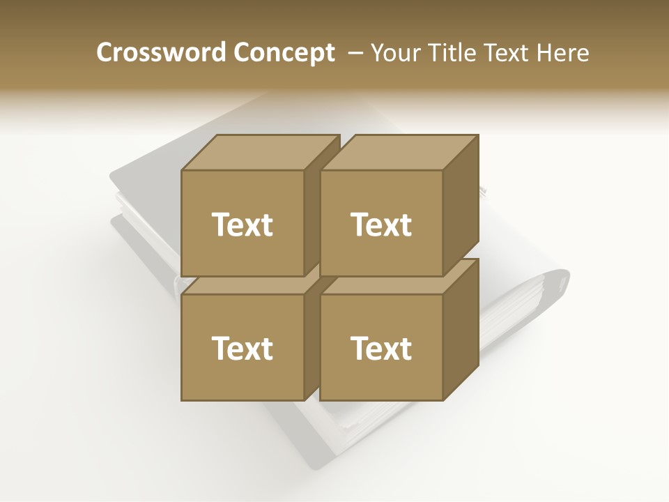 A Book With A Chain And A Padlock On It PowerPoint Template