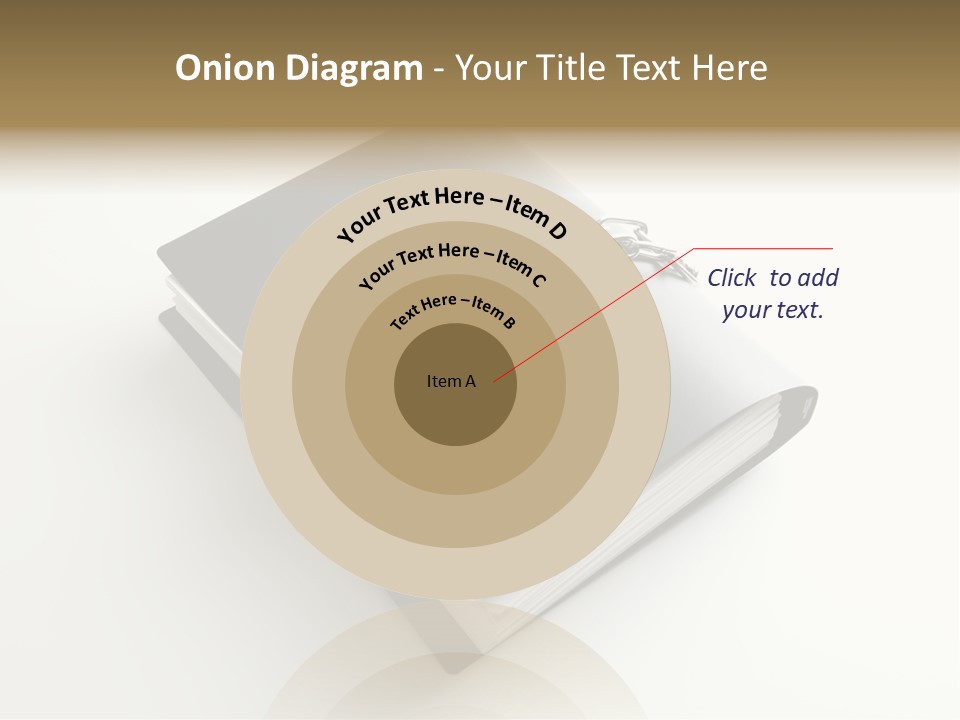 A Book With A Chain And A Padlock On It PowerPoint Template