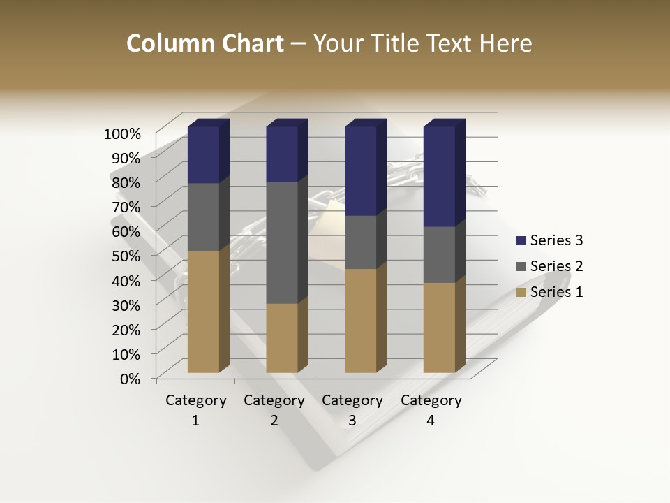 A Book With A Chain And A Padlock On It PowerPoint Template