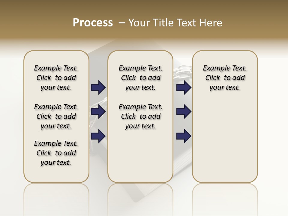 A Book With A Chain And A Padlock On It PowerPoint Template