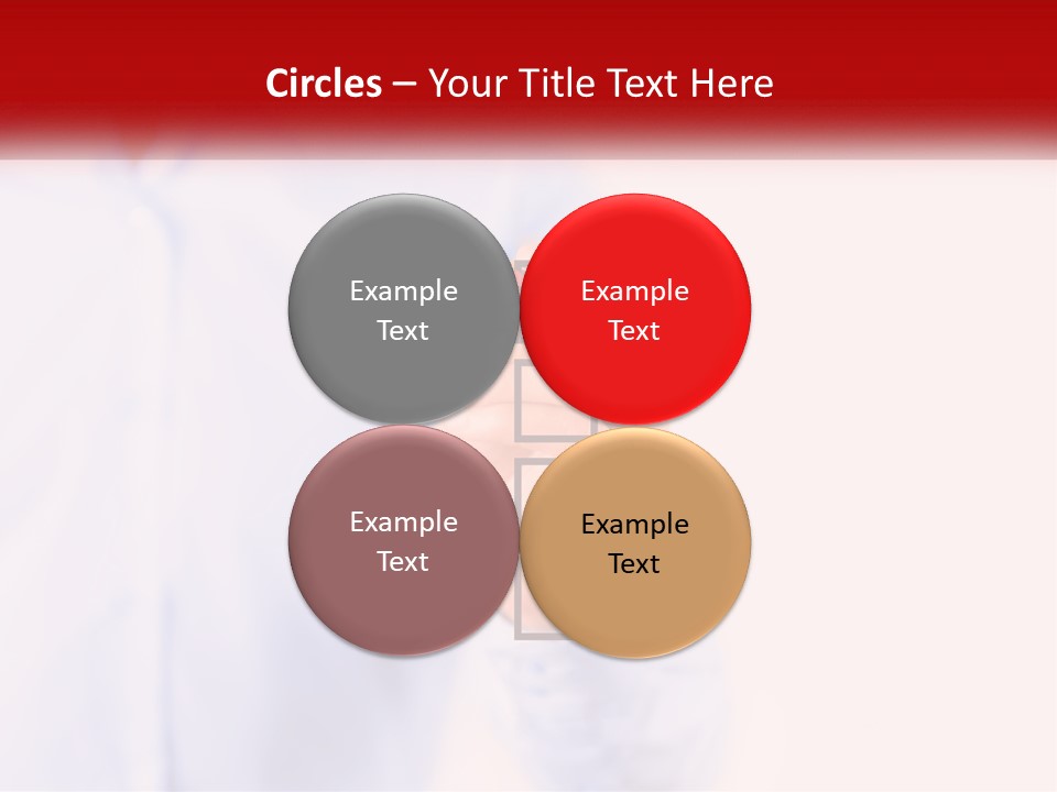 A Man Is Holding A Piece Of Paper With A Check Mark On It PowerPoint Template