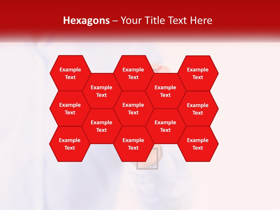 A Man Is Holding A Piece Of Paper With A Check Mark On It PowerPoint Template