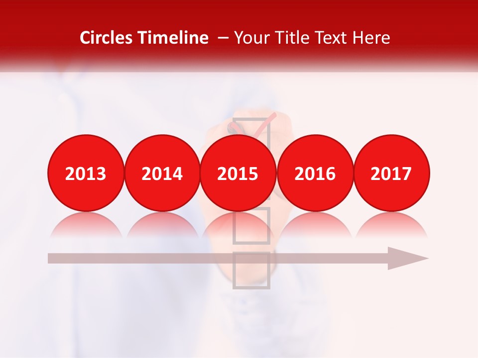 A Man Is Holding A Piece Of Paper With A Check Mark On It PowerPoint Template