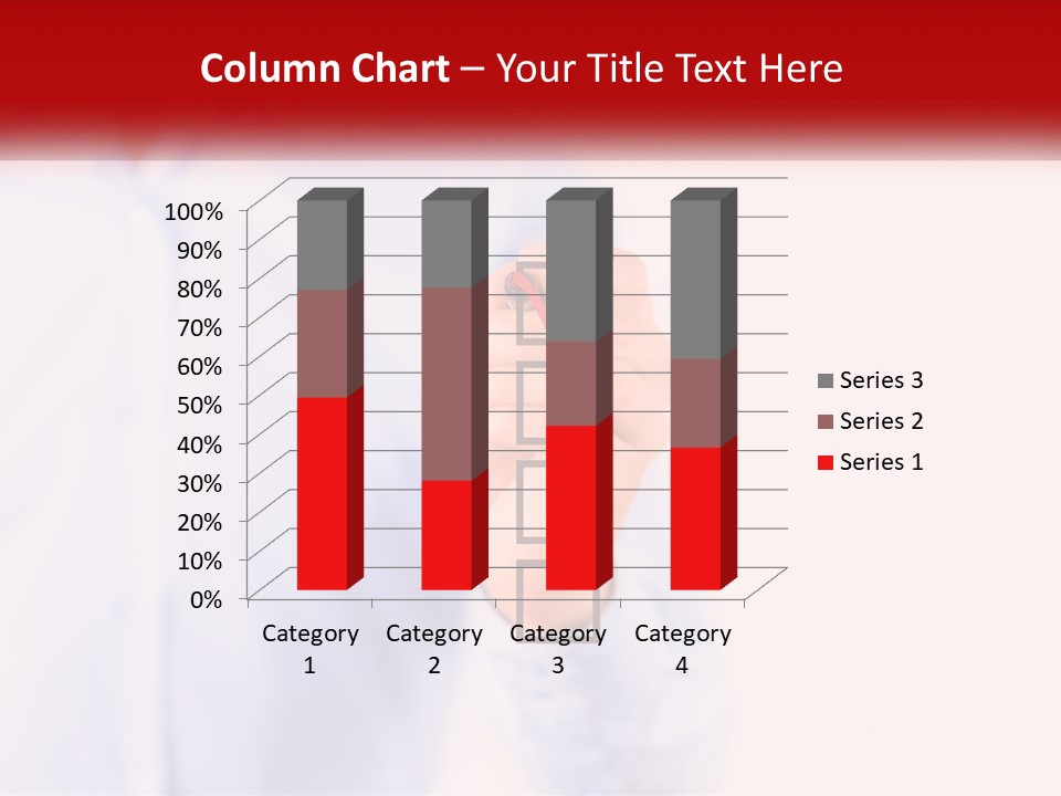 A Man Is Holding A Piece Of Paper With A Check Mark On It PowerPoint Template