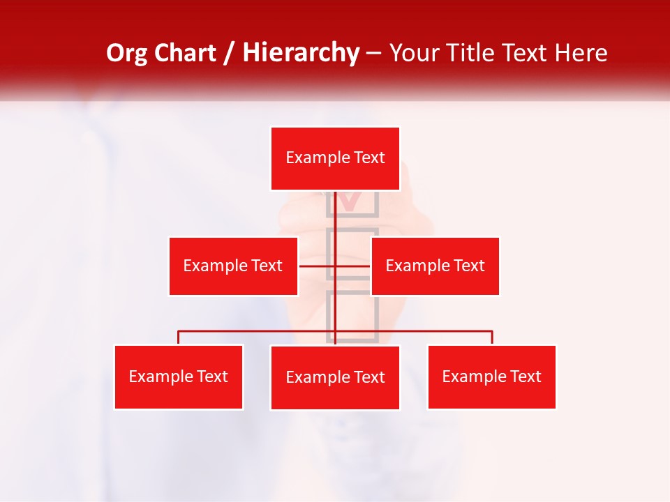 A Man Is Holding A Piece Of Paper With A Check Mark On It PowerPoint Template