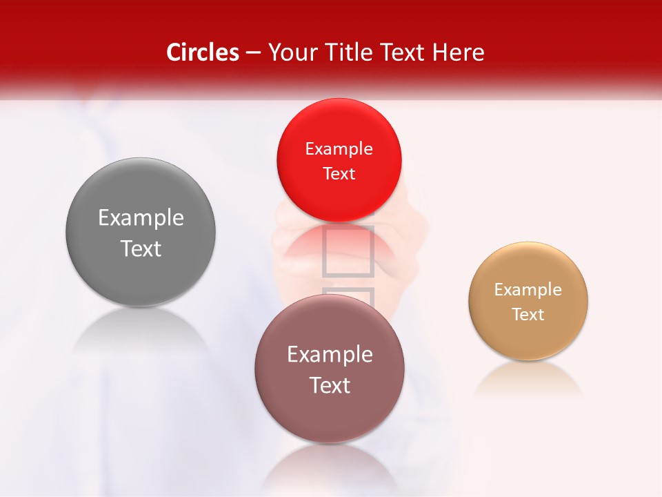 A Man Is Holding A Piece Of Paper With A Check Mark On It PowerPoint Template