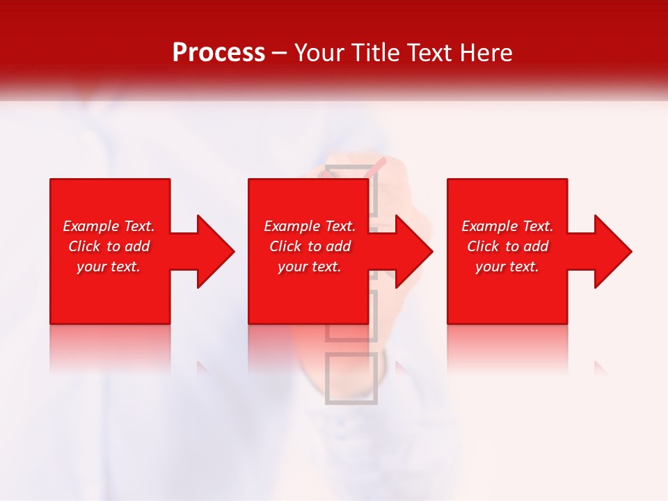 A Man Is Holding A Piece Of Paper With A Check Mark On It PowerPoint Template