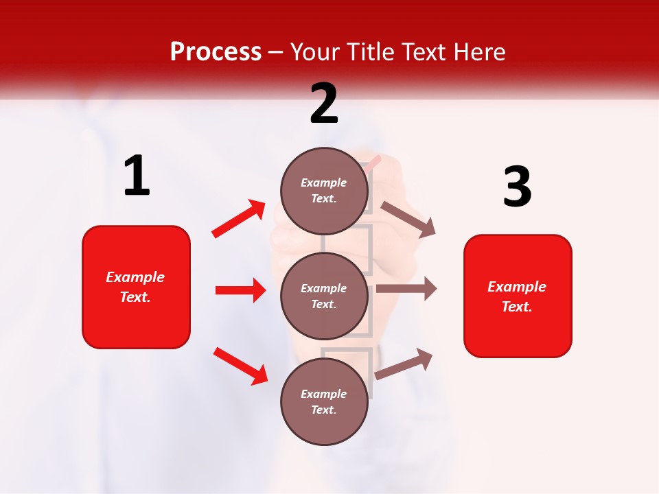 A Man Is Holding A Piece Of Paper With A Check Mark On It PowerPoint Template