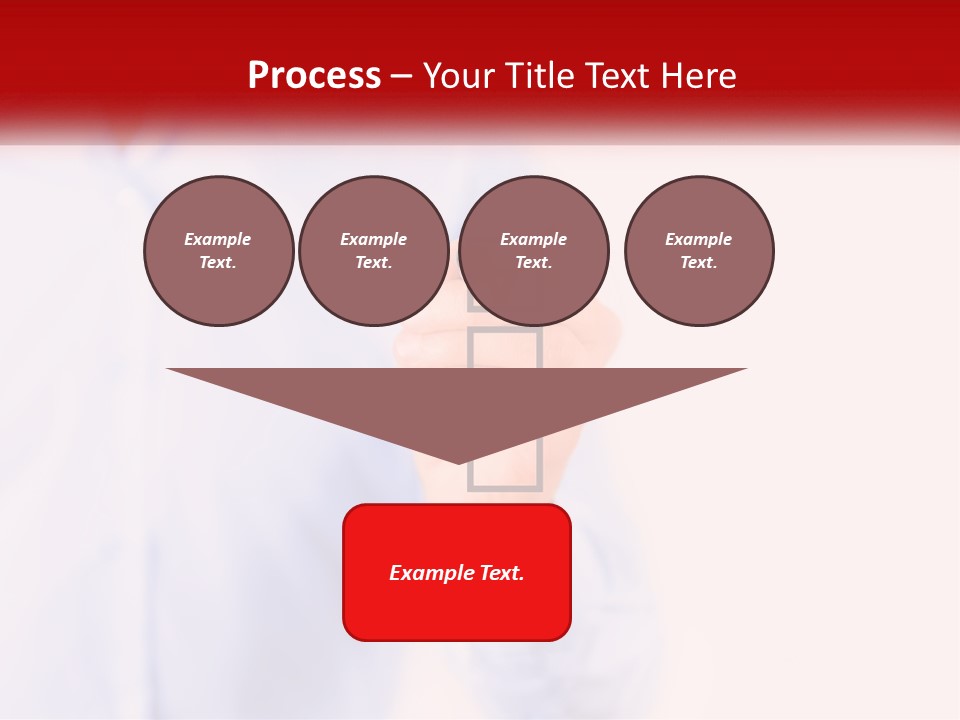 A Man Is Holding A Piece Of Paper With A Check Mark On It PowerPoint Template