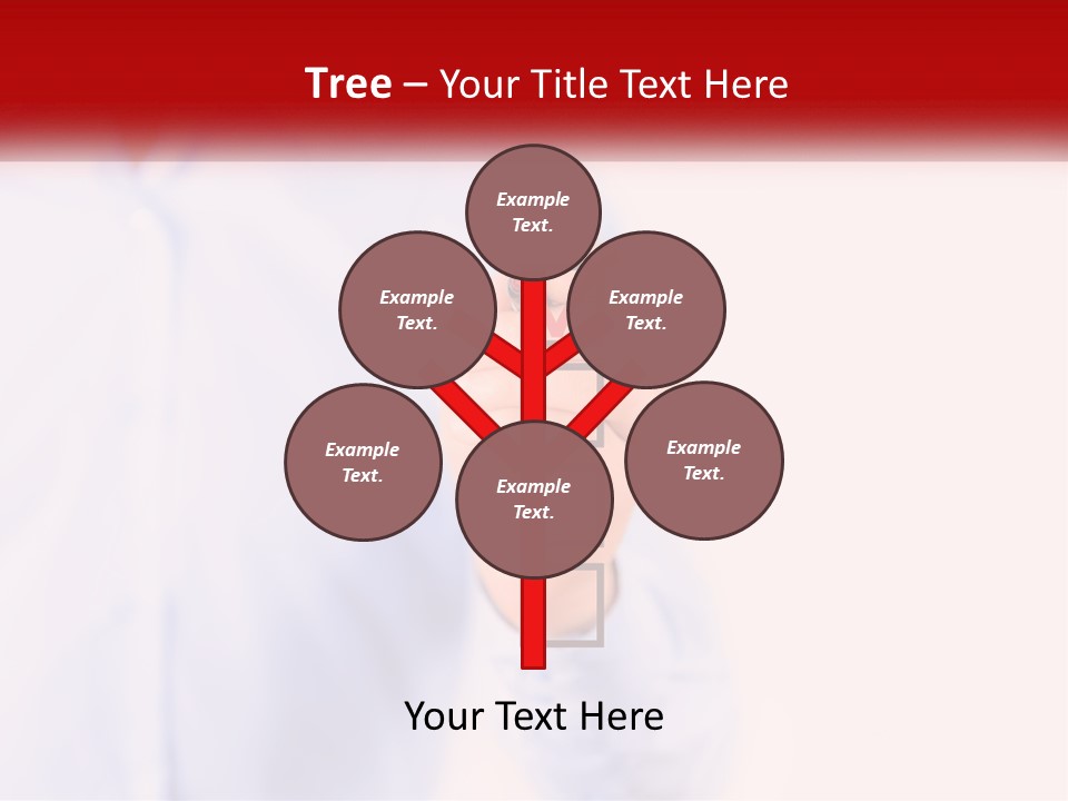 A Man Is Holding A Piece Of Paper With A Check Mark On It PowerPoint Template