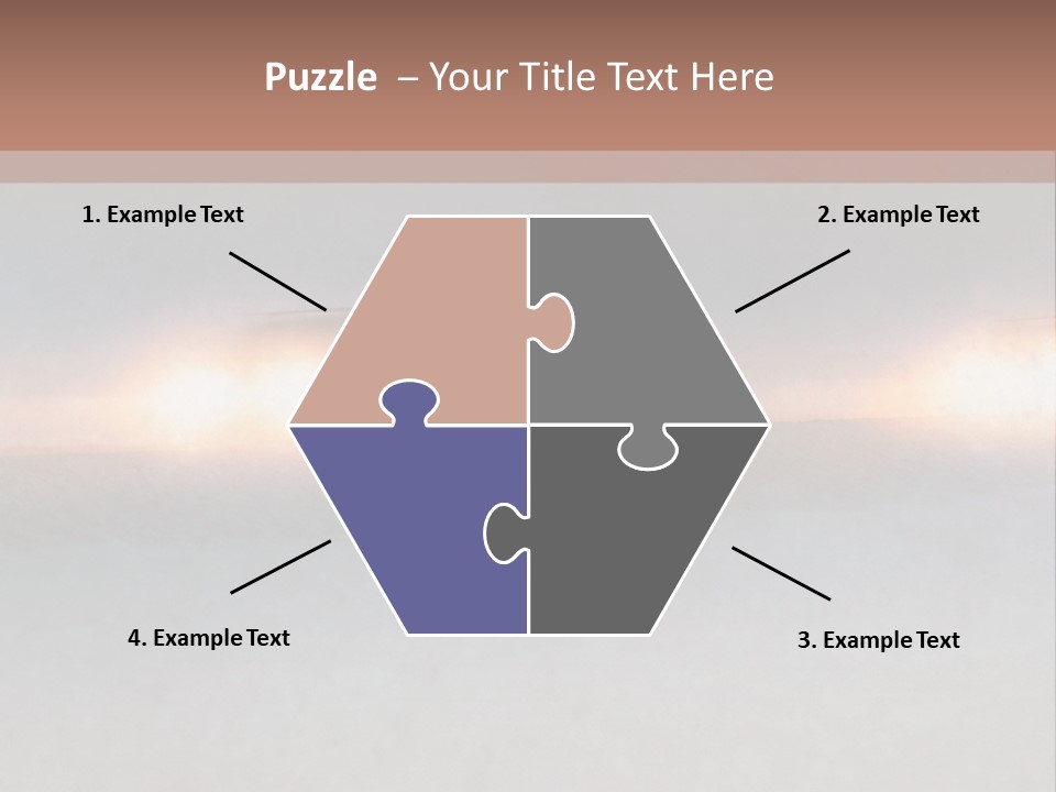 Two Cars Driving Down A Road In The Snow PowerPoint Template