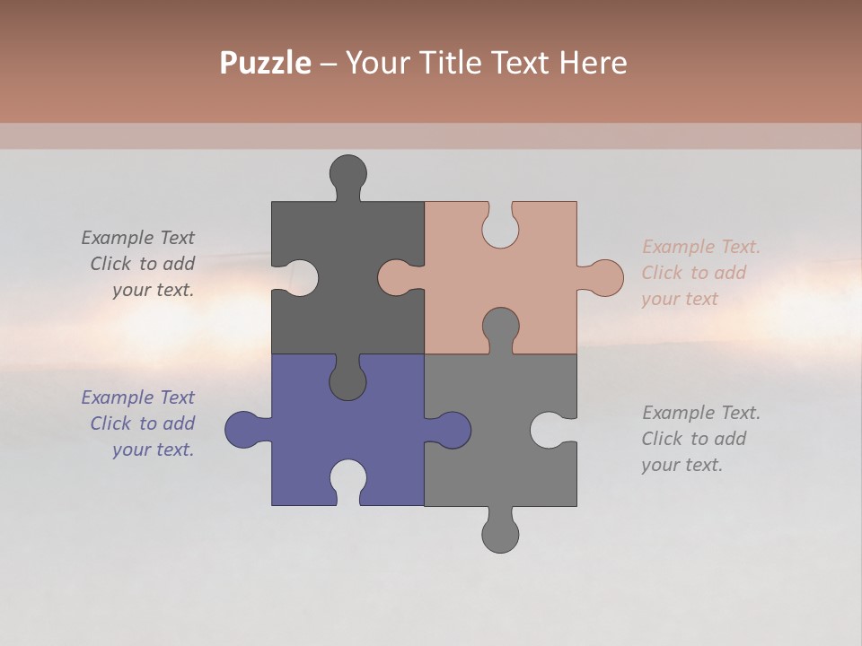 Two Cars Driving Down A Road In The Snow PowerPoint Template