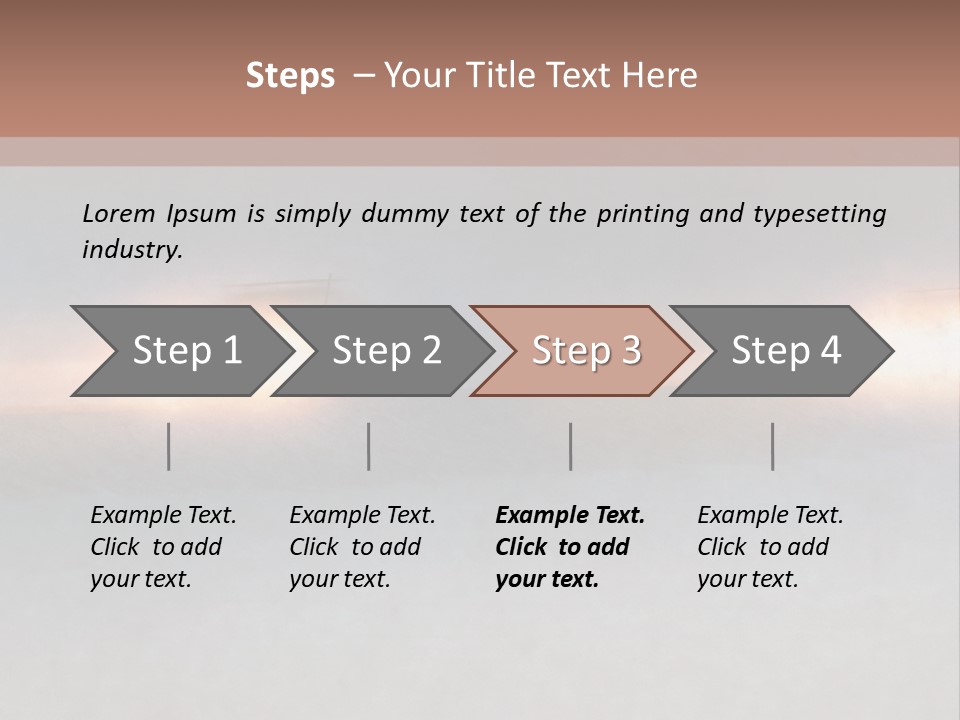 Two Cars Driving Down A Road In The Snow PowerPoint Template