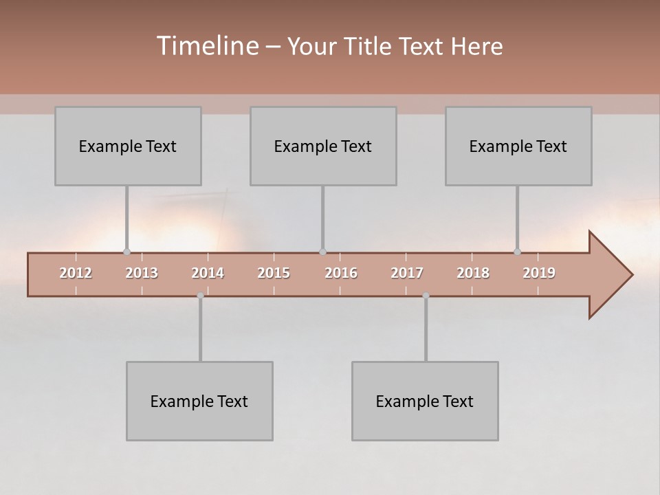 Two Cars Driving Down A Road In The Snow PowerPoint Template