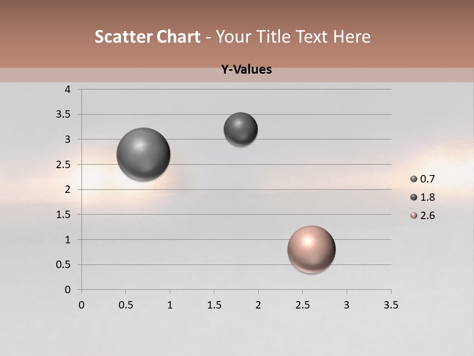 Two Cars Driving Down A Road In The Snow PowerPoint Template