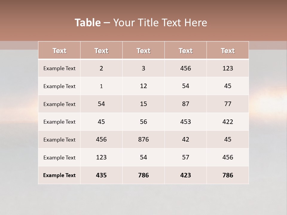 Two Cars Driving Down A Road In The Snow PowerPoint Template