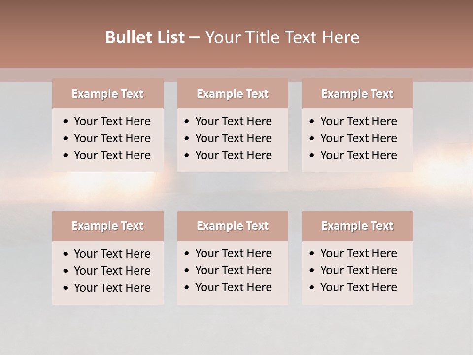 Two Cars Driving Down A Road In The Snow PowerPoint Template