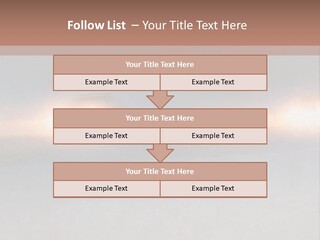 Two Cars Driving Down A Road In The Snow PowerPoint Template