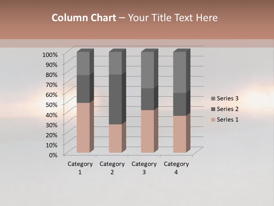 Two Cars Driving Down A Road In The Snow PowerPoint Template