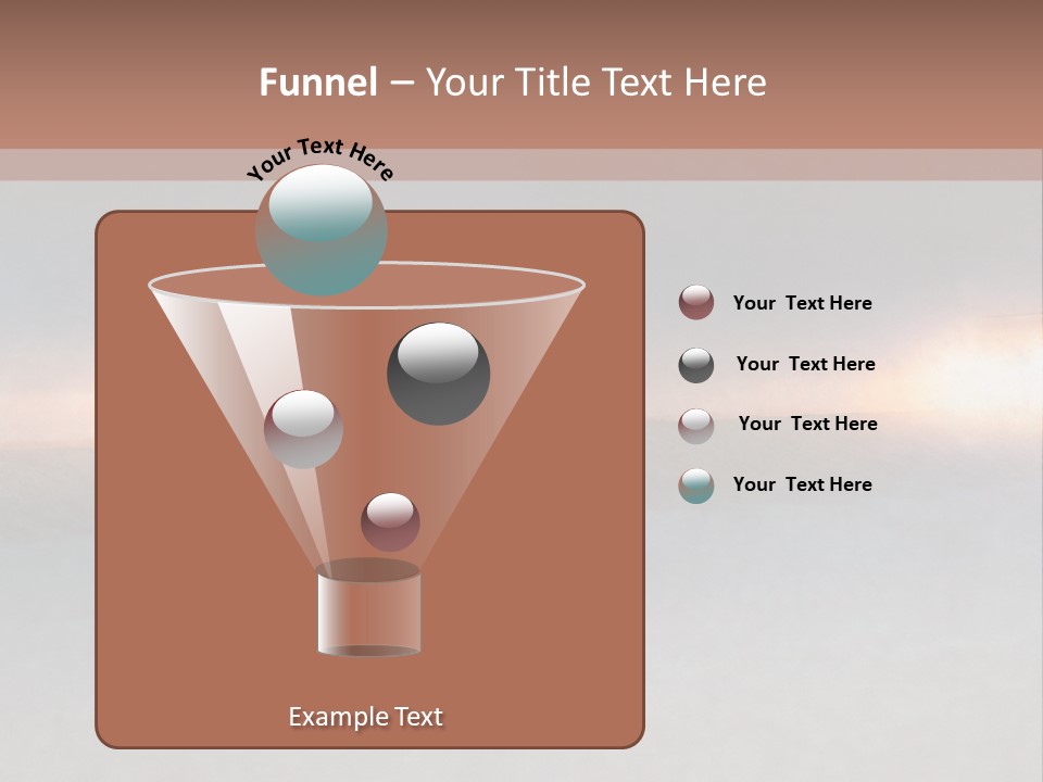 Two Cars Driving Down A Road In The Snow PowerPoint Template
