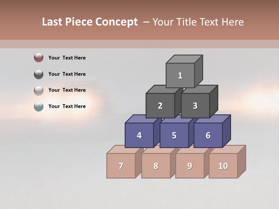 Two Cars Driving Down A Road In The Snow PowerPoint Template