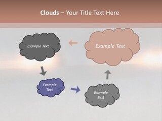 Two Cars Driving Down A Road In The Snow PowerPoint Template