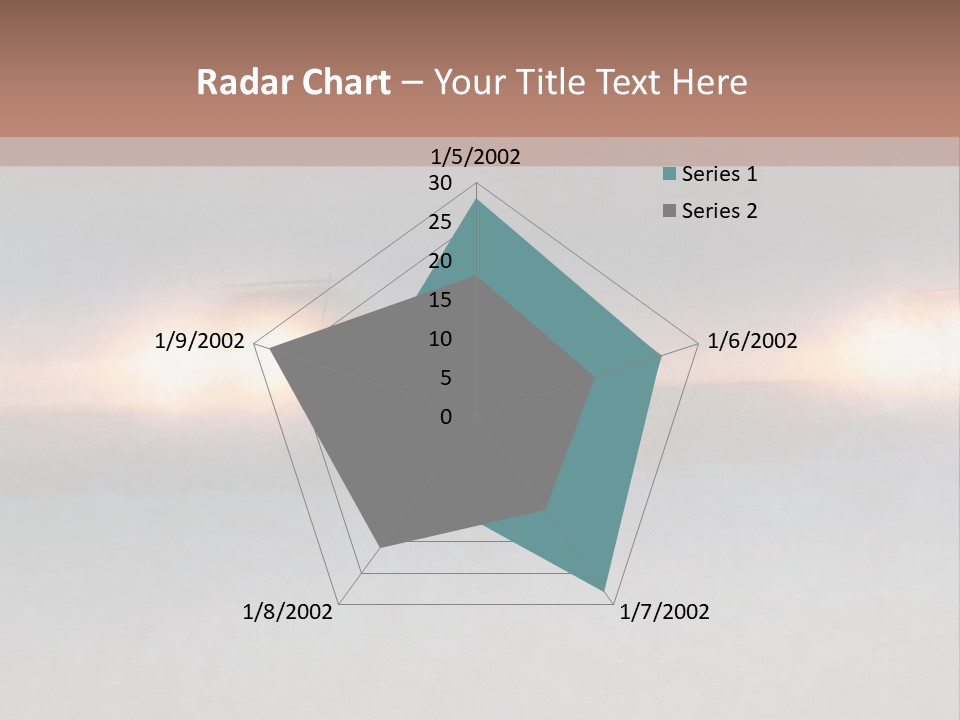 Two Cars Driving Down A Road In The Snow PowerPoint Template