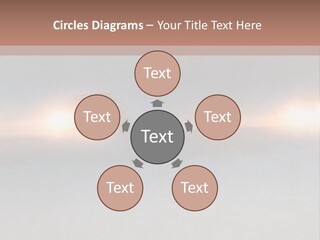 Two Cars Driving Down A Road In The Snow PowerPoint Template