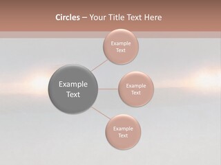 Two Cars Driving Down A Road In The Snow PowerPoint Template