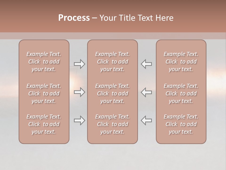 Two Cars Driving Down A Road In The Snow PowerPoint Template