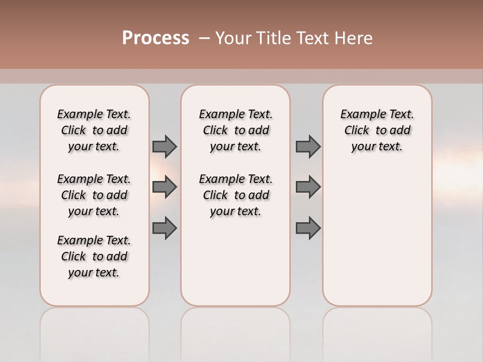 Two Cars Driving Down A Road In The Snow PowerPoint Template