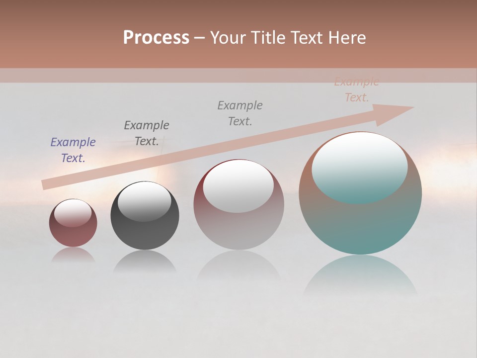 Two Cars Driving Down A Road In The Snow PowerPoint Template