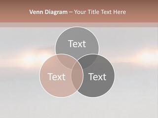 Two Cars Driving Down A Road In The Snow PowerPoint Template