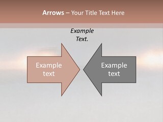 Two Cars Driving Down A Road In The Snow PowerPoint Template