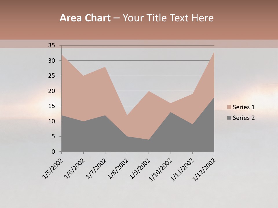 Two Cars Driving Down A Road In The Snow PowerPoint Template