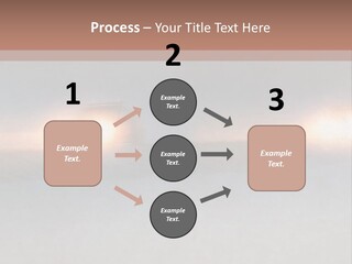 Two Cars Driving Down A Road In The Snow PowerPoint Template