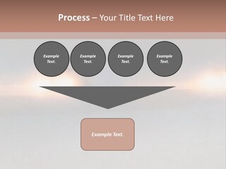 Two Cars Driving Down A Road In The Snow PowerPoint Template