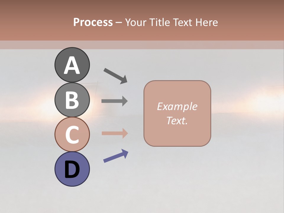 Two Cars Driving Down A Road In The Snow PowerPoint Template