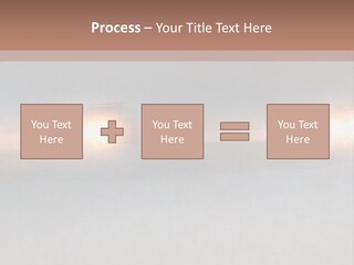 Two Cars Driving Down A Road In The Snow PowerPoint Template