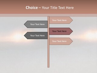 Two Cars Driving Down A Road In The Snow PowerPoint Template