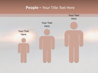 Two Cars Driving Down A Road In The Snow PowerPoint Template