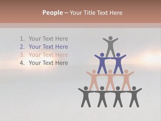 Two Cars Driving Down A Road In The Snow PowerPoint Template