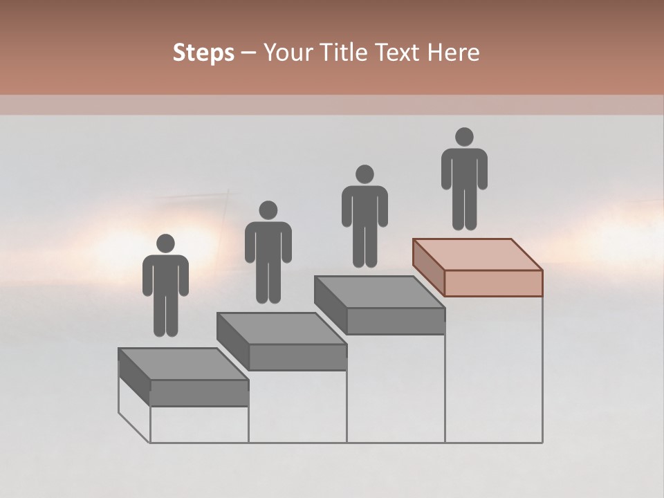 Two Cars Driving Down A Road In The Snow PowerPoint Template