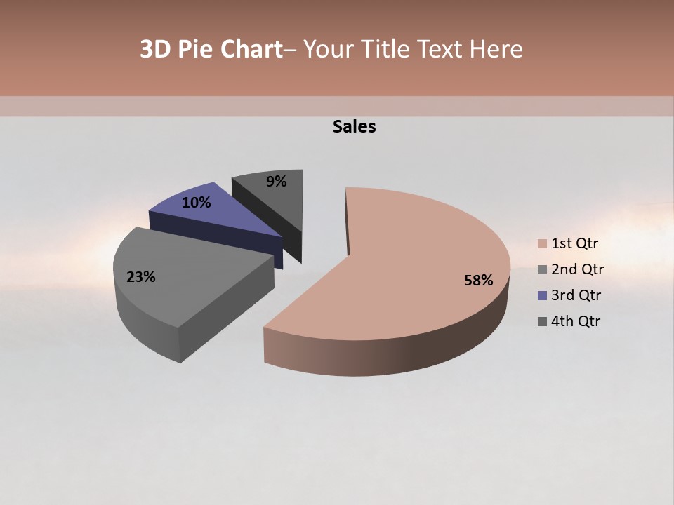 Two Cars Driving Down A Road In The Snow PowerPoint Template