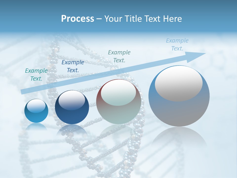 A Science Powerpoint Presentation With A Blue Background PowerPoint Template