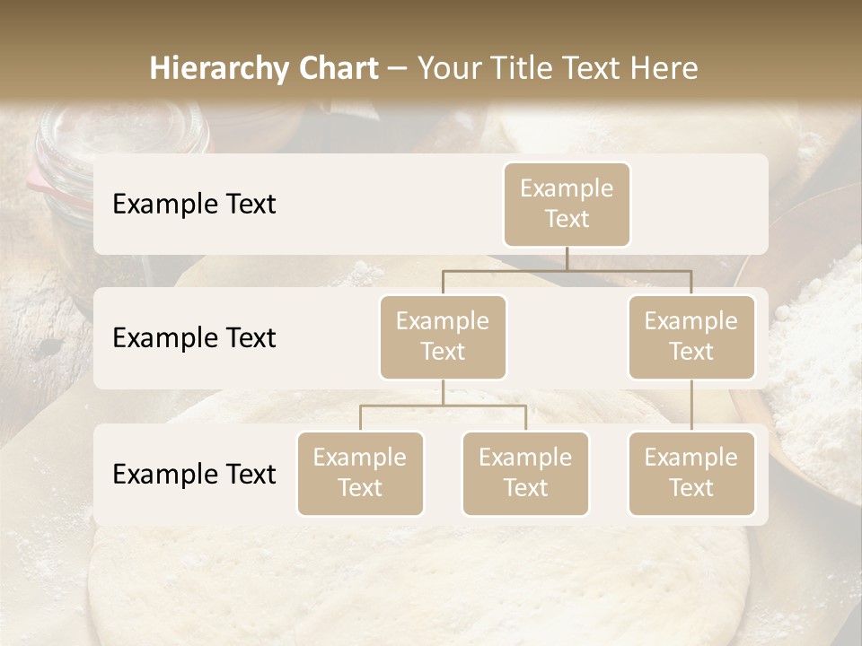 A Table Topped With Lots Of Dough On Top Of A Wooden Table PowerPoint Template