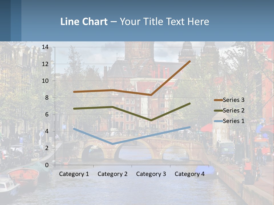 A Bridge Over A Body Of Water In A City PowerPoint Template