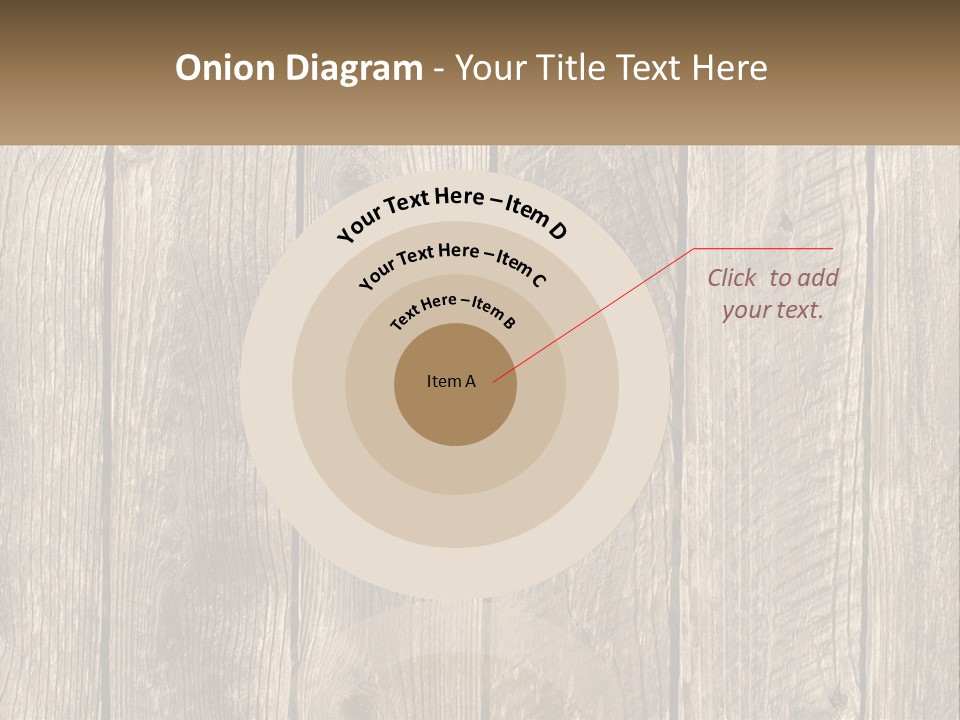 A Wooden Fence With A Brown Background PowerPoint Template